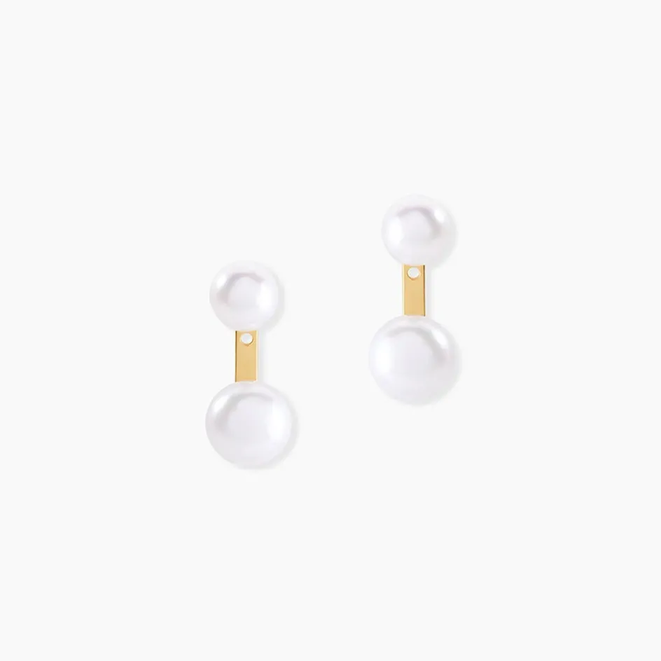 Best Histoire d'Or Bijoux D'oreilles Seona Or Jaune Perle De Culture