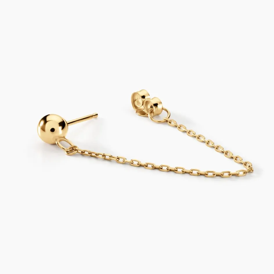 Best Histoire d'Or Boucle D'oreille Channah Or Jaune