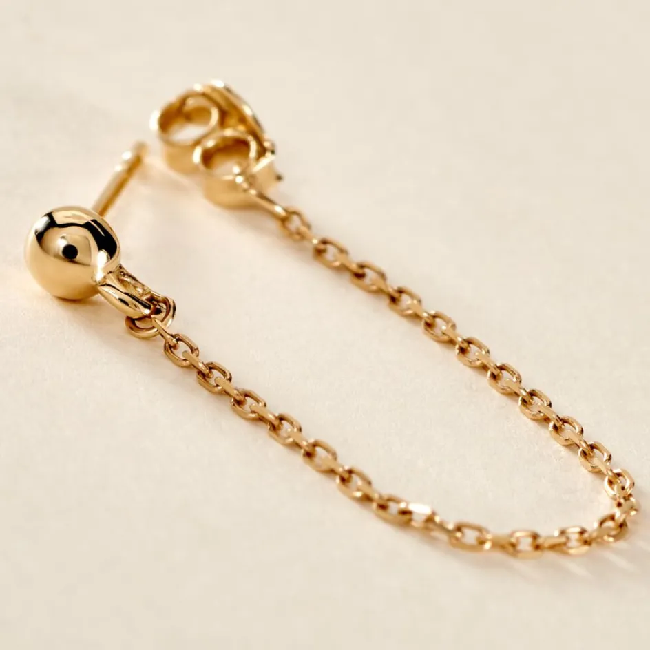 Best Histoire d'Or Boucle D'oreille Channah Or Jaune