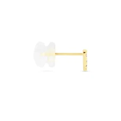 Best Histoire d'Or Boucle D'oreille Puce Unitaire Howie Or Jaune Oxyde De Zirconium