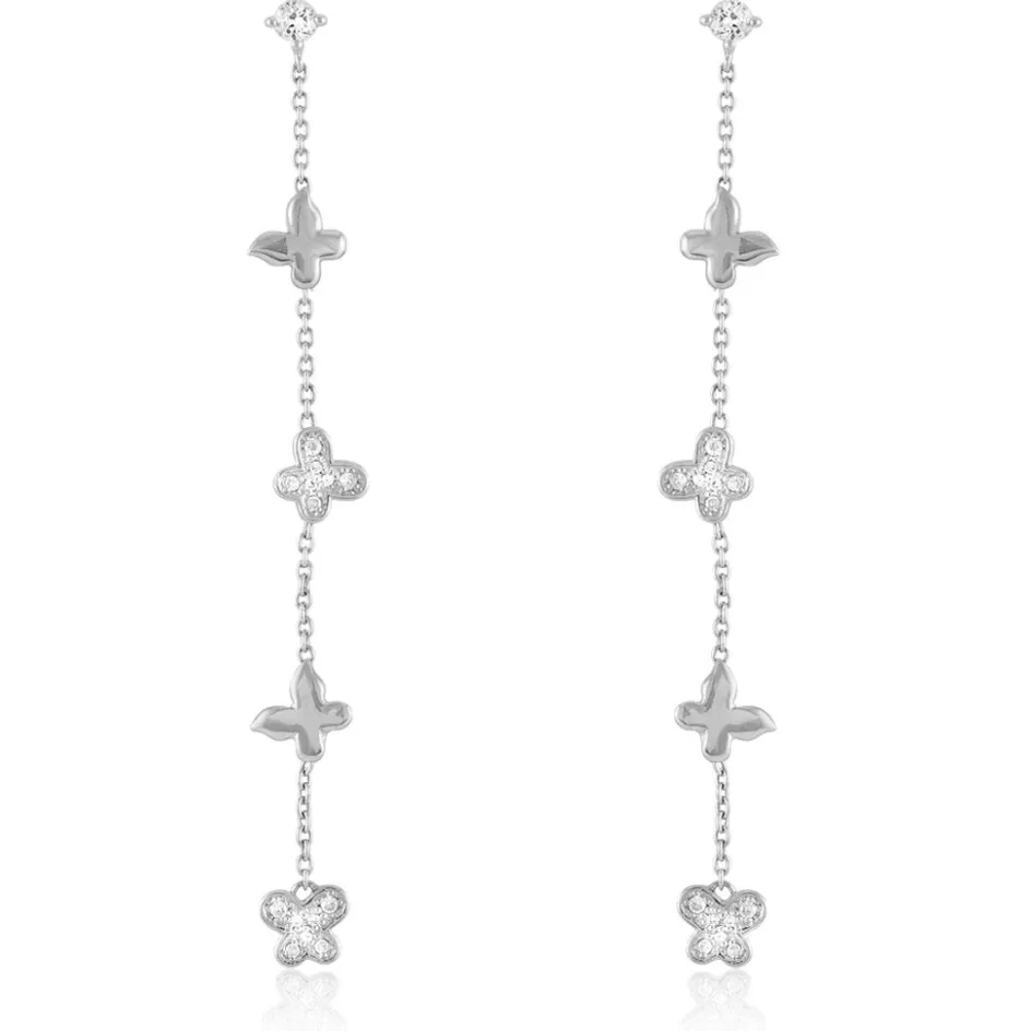 New Histoire d'Or Boucles D'oreilles Argent