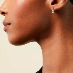 Sale Histoire d'Or Boucles D'Oreilles Pendantes Zuleika Or Jaune Topaze Oxyde De Zirconium