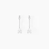Best Histoire d'Or Boucles D'oreilles Pendantes Goutte Or Blanc Oxyde De Zirconium