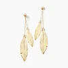 Hot Histoire d'Or Boucles D'oreilles Pendantes Soline Or Jaune