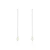 Online Histoire d'Or Boucles D'oreilles Pendantes Garance Argent Blanc Perle De Culture