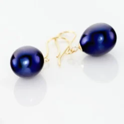 Clearance Histoire d'Or Boucles D'oreilles Pendantes Severiane Or Jaune Perle De Culture