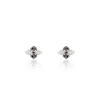 Online Histoire d'Or Boucles D'oreilles Pendantes Enid Or Blanc Diamant
