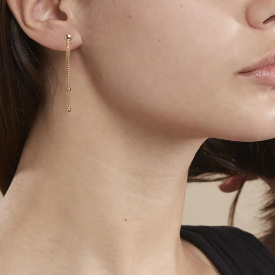 Best Histoire d'Or Boucles D'oreilles Pendantes Assiba Or Jaune