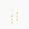 Clearance Histoire d'Or Boucles D'Oreilles Pendantes Epaphras Or Jaune