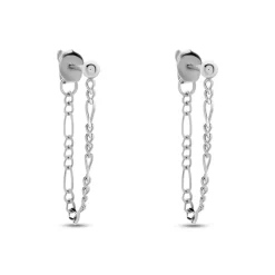 Hot Histoire d'Or Boucles D'oreilles Pendantes Argent Leent