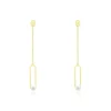 Best Histoire d'Or Boucles D'oreilles Pendantes Or Jaune Lucasta Perle De Culture