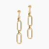 New Histoire d'Or Boucles D'oreilles Pendantes Escape Or Jaune