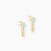 Clearance Histoire d'Or Boucles D'Oreilles Pendantes Jardin Secret Or Jaune Topaze Oxyde De Zirconium