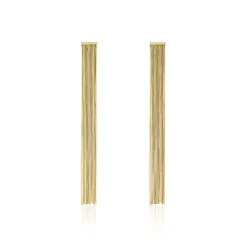 Sale Histoire d'Or Boucles D'oreilles Pendantes Josephine Acier Doré