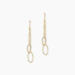 Sale Histoire d'Or Boucles D'Oreilles Pendantes Ovidiu Or Jaune