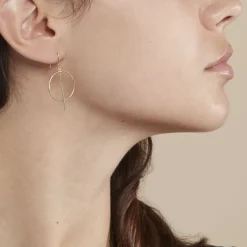 Sale Histoire d'Or Boucles D'oreilles Pendantes Tila Or Jaune