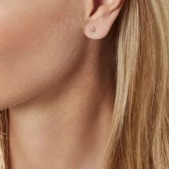 Sale Histoire d'Or Boucles D'oreilles Pendantes Clementa Or Jaune Oxyde De Zirconium