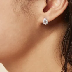 Histoire d'Or Boucles D'oreilles Puces Argent Blanc Tania Oxydes De Zirconium* Boucles D'Oreilles|Boucles D'Oreilles Fantaisie