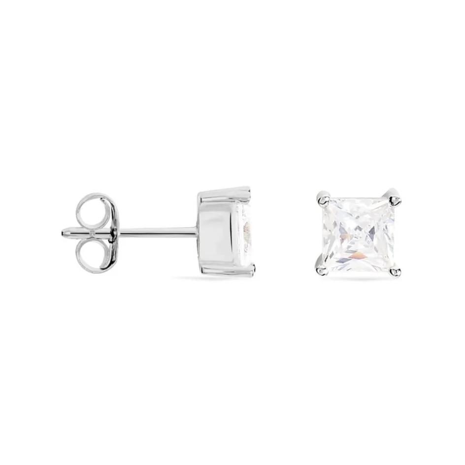 Sale Histoire d'Or Boucles D'oreilles Puces Argent Blanc Alys Oxyde De Zirconium