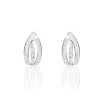 Outlet Histoire d'Or Boucles D'oreilles Puces Aelis Or Blanc Diamant