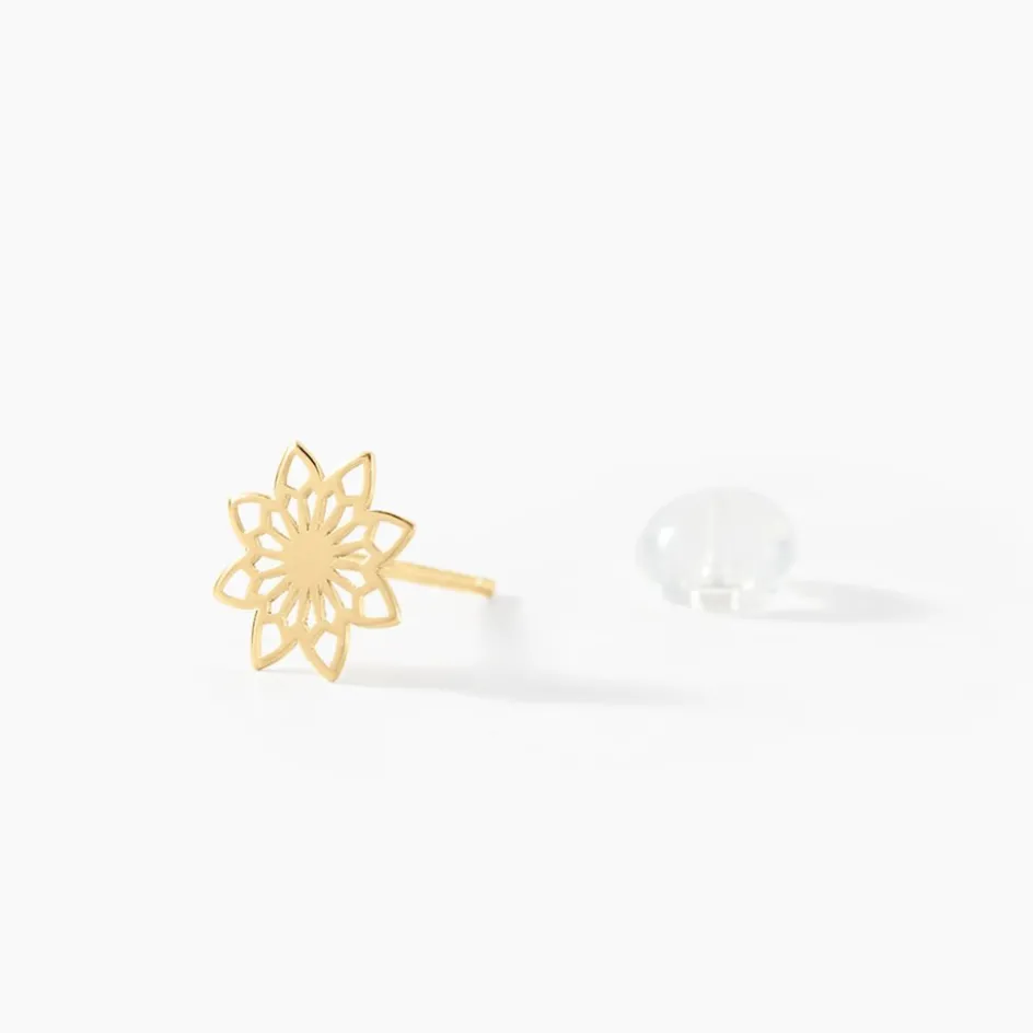 Online Histoire d'Or Boucles D'oreilles Puces Albiorica Or Jaune