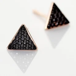 Best Histoire d'Or Boucles D'oreilles Puces Amellia Argent Rose Oxyde De Zirconium