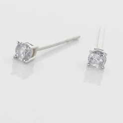 Hot Histoire d'Or Boucles D'oreilles Puces Aphrodite or blanc diamant