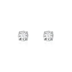 Sale Histoire d'Or Boucles D'oreilles Puces Aphrodite or blanc diamant