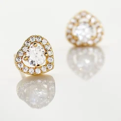 Histoire d'Or Boucles D'oreilles Puces Alais De Zirconium* Boucles D'Oreilles|Boucles D'Oreilles Fantaisie