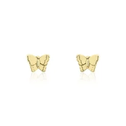 Clearance Histoire d'Or Boucles D'oreilles Puces Bartholomée Papillon Or Jaune