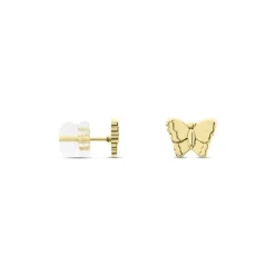 Clearance Histoire d'Or Boucles D'oreilles Puces Bartholomée Papillon Or Jaune