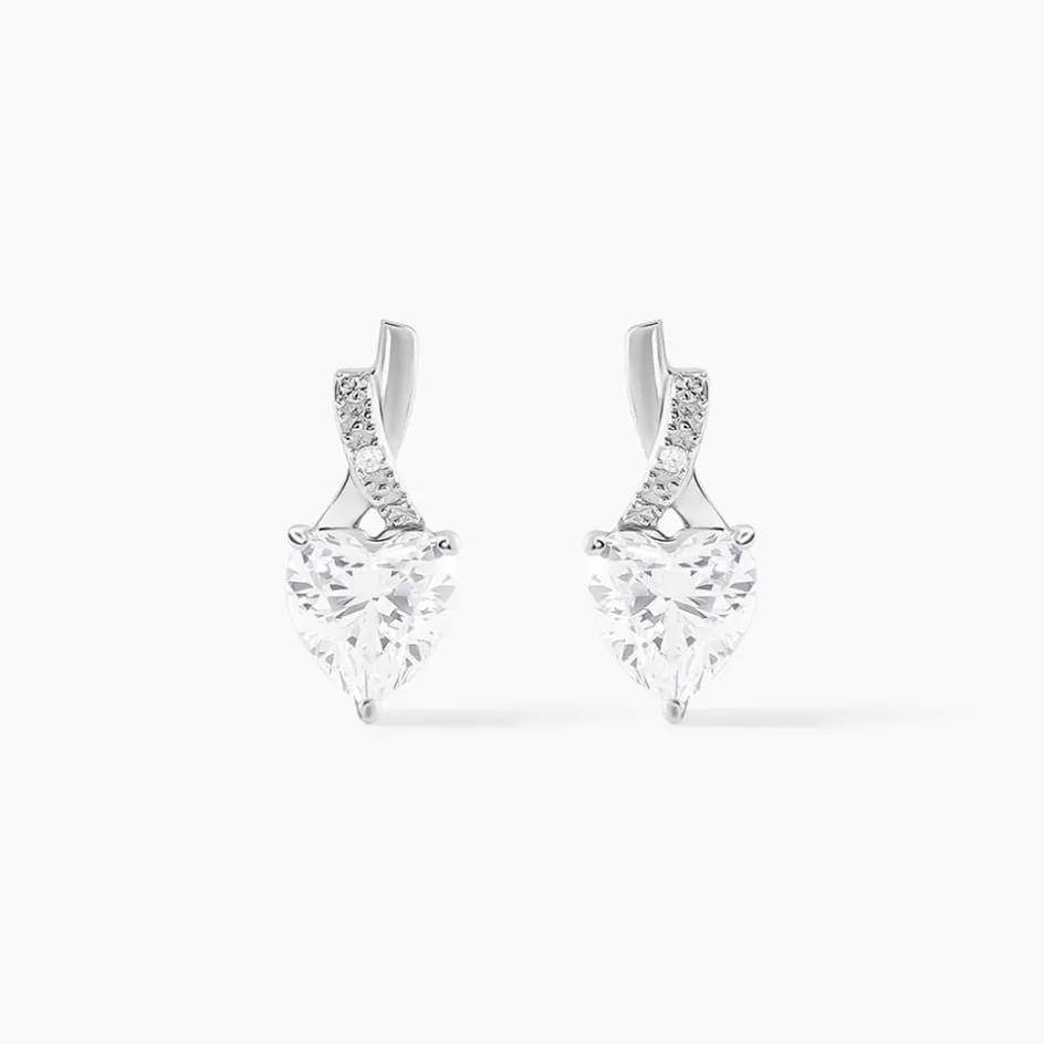 Histoire d'Or Boucles D'oreilles Puces Clothilde De Zirconium* Boucles D'Oreilles|Clous D'Oreilles
