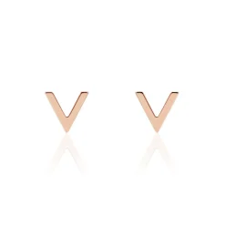 Online Histoire d'Or Boucles D'oreilles Puces Celene Or Rose