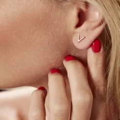 Online Histoire d'Or Boucles D'oreilles Puces Celene Or Rose