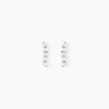 Clearance Histoire d'Or Boucles D'oreilles Puces Dahina Or Blanc Oxyde De Zirconium