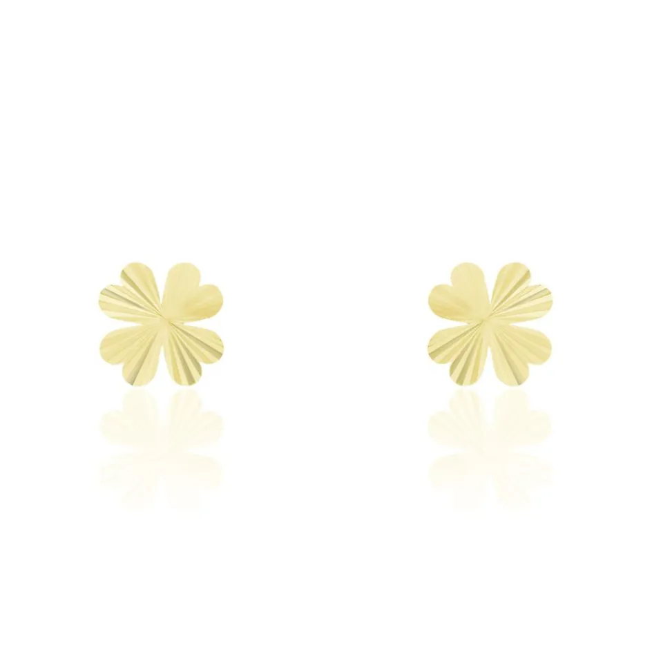 Sale Histoire d'Or Boucles D'oreilles Puces Dag Or Jaune
