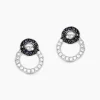 Hot Histoire d'Or Boucles D'oreilles Puces Diana Argent Blanc Oxyde De Zirconium