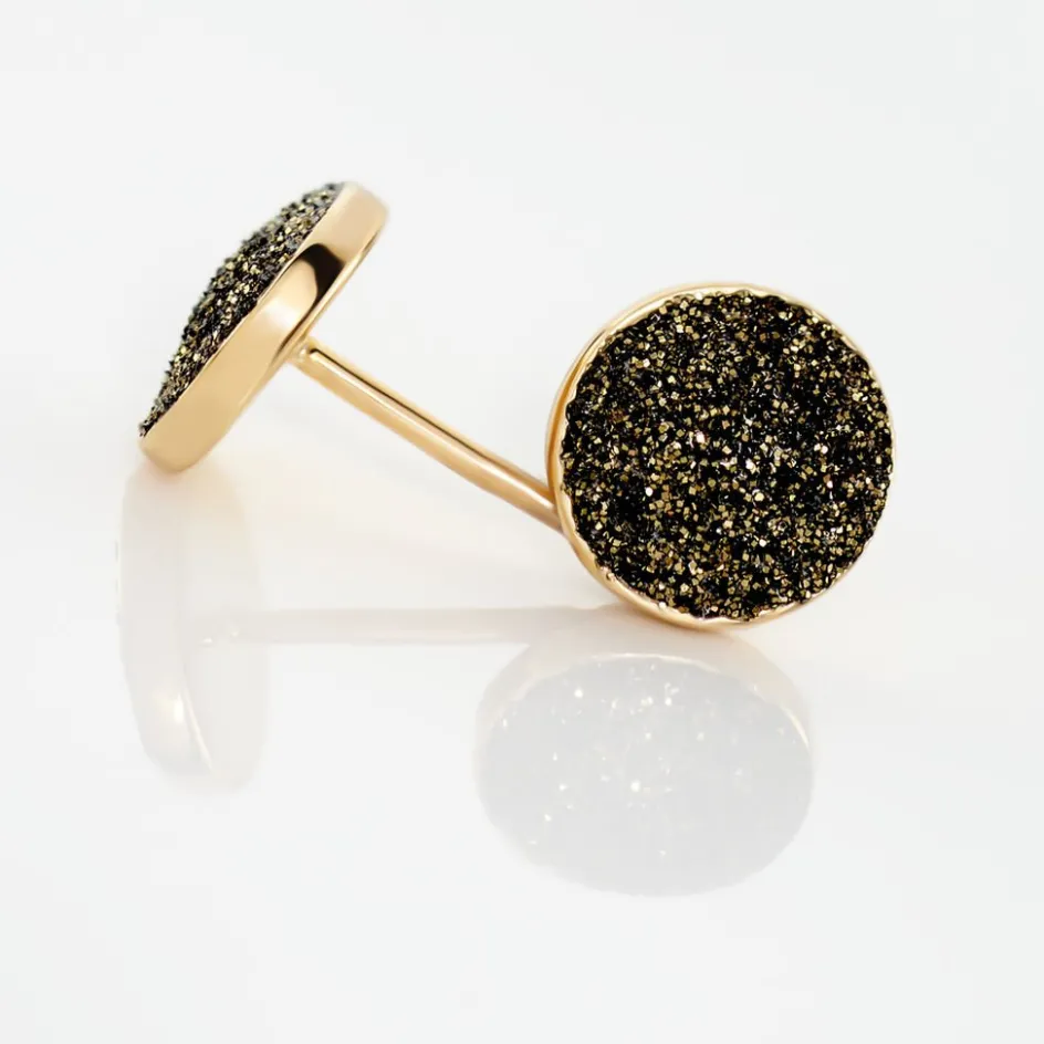 Best Histoire d'Or Boucles D'oreilles Puces Eryne Or Jaune