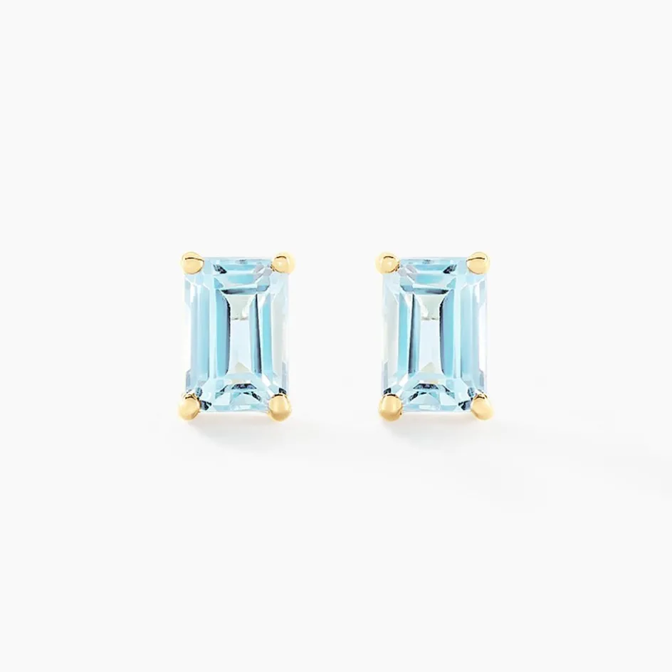 Histoire d'Or Boucles D'oreilles Puces Emilian Or Jaune Topaze* Boucles D'Oreilles|Clous D'Oreilles