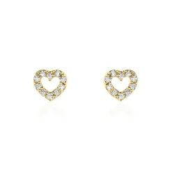 Best Histoire d'Or Boucles D'oreilles Puces Eily Or Jaune Oxyde De Zirconium