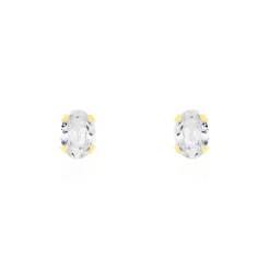 Online Histoire d'Or Boucles D'oreilles Puces Elea or jaune oxyde