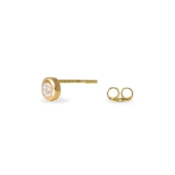 Sale Histoire d'Or Boucles D'oreilles Puces Fatiana or jaune diamant