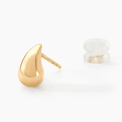 New Histoire d'Or Boucles D'oreilles Puces Gunilla Or Jaune