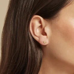 Sale Histoire d'Or Boucles D'oreilles Puces Herza Or Jaune