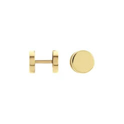 Sale JOURDAN Boucles D'oreilles Puces Eas Acier Doré