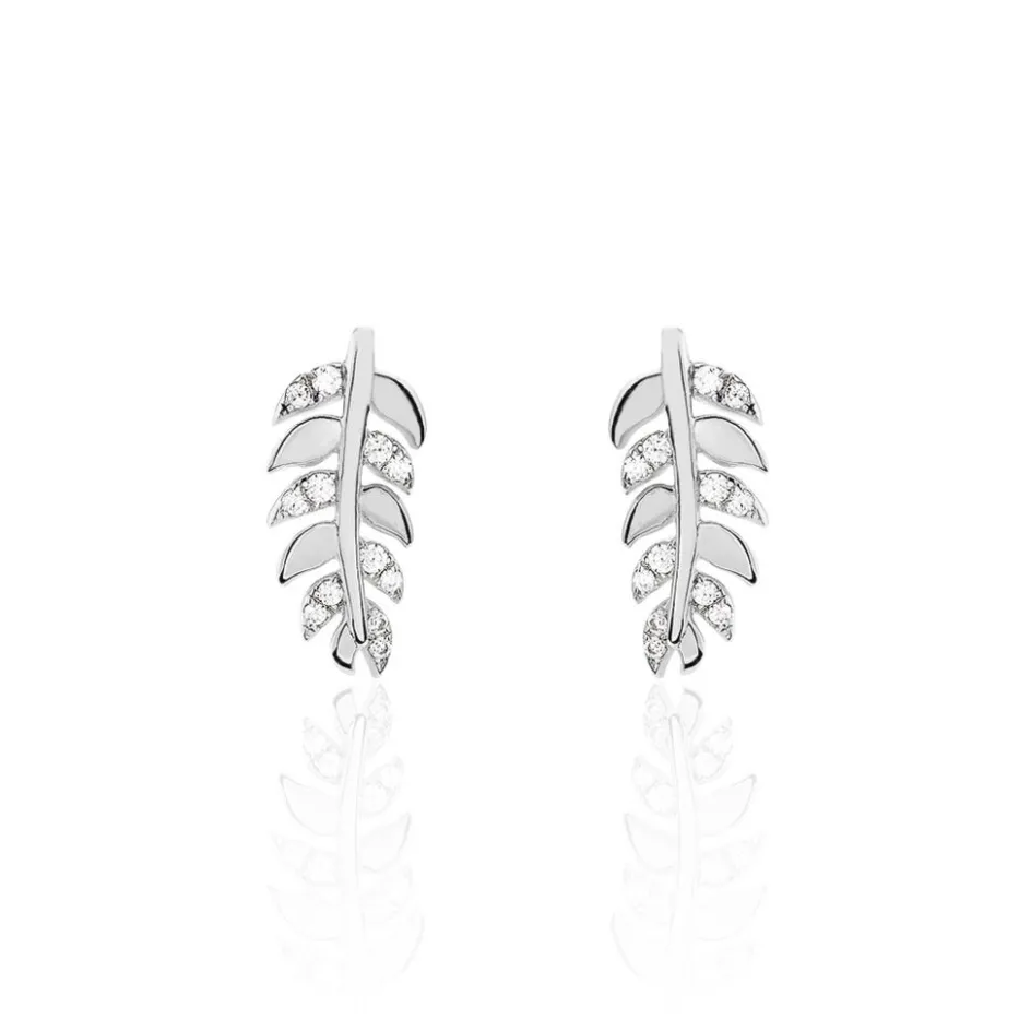 Hot Histoire d'Or Boucles D'oreilles Puces Jade Argent Blanc Oxyde De Zirconium