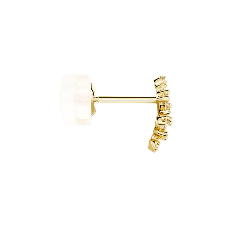 Online Histoire d'Or Boucles D'oreilles Puces Joy or jaune diamant