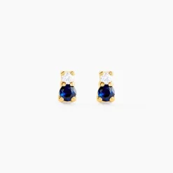 Sale Histoire d'Or Boucles D'Oreilles Puces Jetta Or Jaune Oxyde De Zirconium