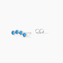 Histoire d'Or Boucles D'oreilles Puces Karrie Argent Blanc Oxyde De Zirconium* Boucles D'Oreilles|Boucles D'Oreilles Fantaisie