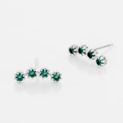 Histoire d'Or Boucles D'oreilles Puces Karrie Argent Blanc Oxyde De Zirconium* Boucles D'Oreilles|Boucles D'Oreilles Fantaisie